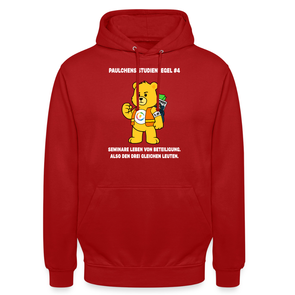 Unisex Hoodie Studienregel 4