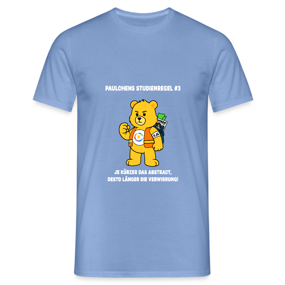 Men's T-Shirt Paulchens Studienregel #3