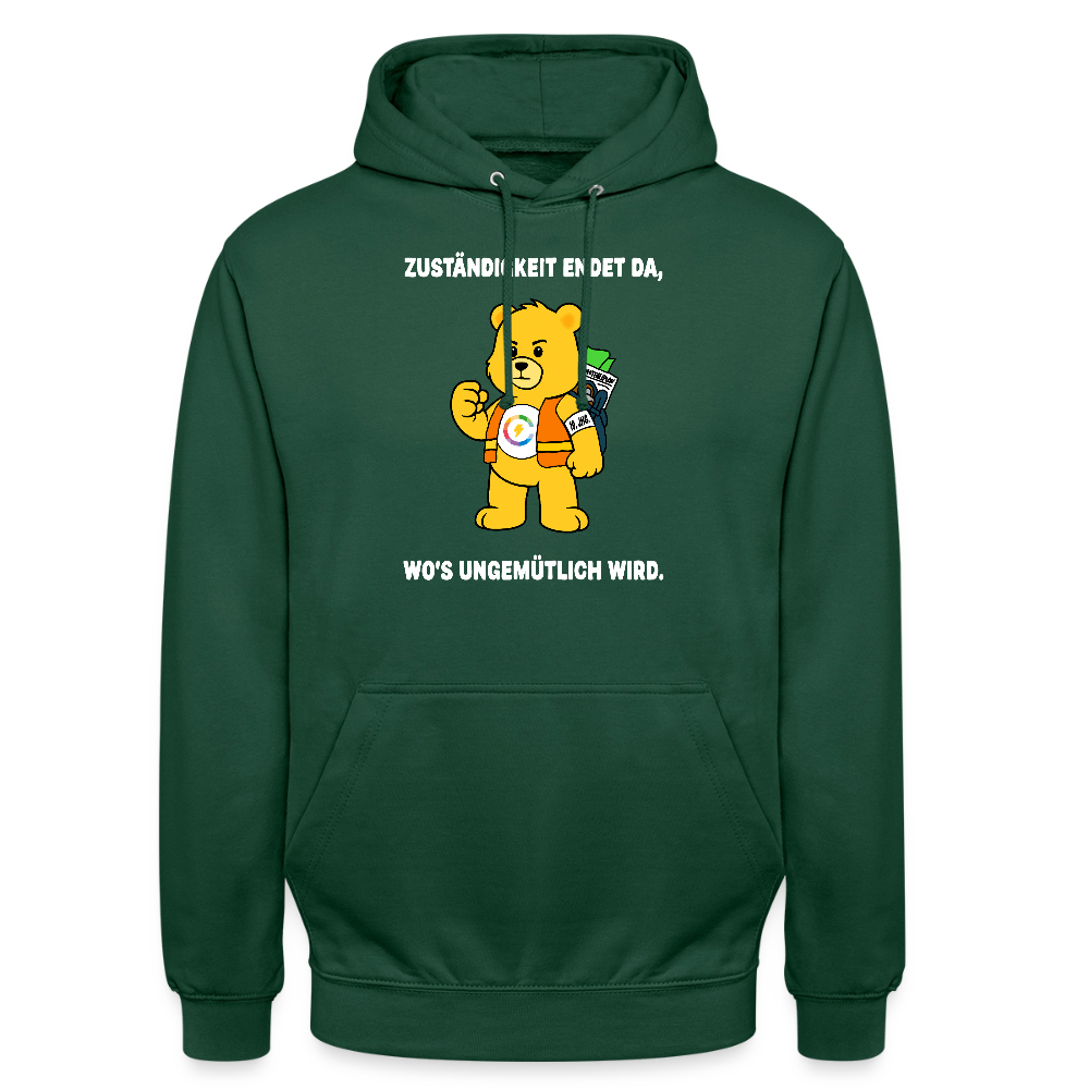 Unisex Hoodie Zuständigkeit