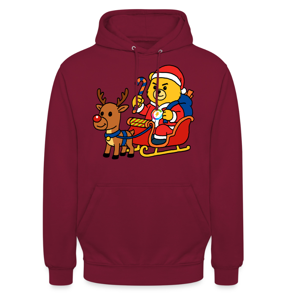 Santa Paulchen – Schlitten & Krisenmodus Unisex Hoodie
