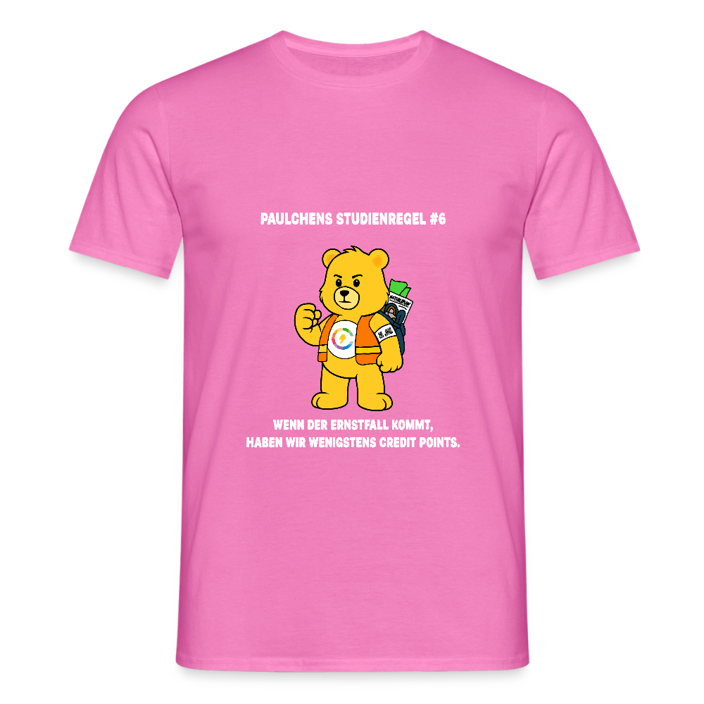 Men's T-Shirt Studienregel 6