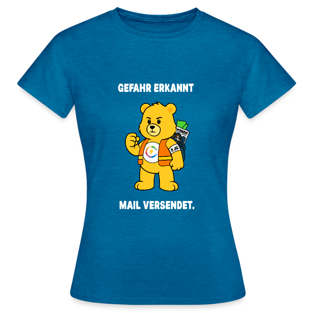 Paulchens Mailshirt – „Gefahr erkannt. Mail versendet.“ (Women’s Fit)